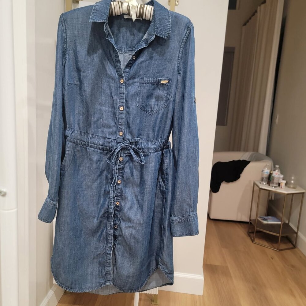 Calvin Klein Denim Shirt dress